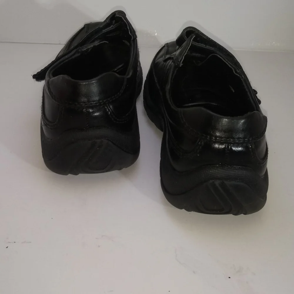 Good fellas boys black double Velcro strap…